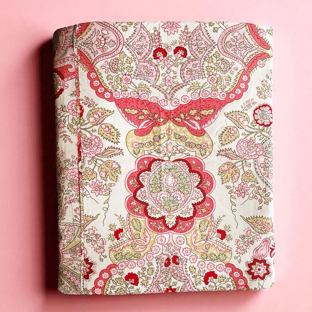 Pottery Barn Bohemian Floral Duvet Cover and Pillow Shams - Retired Print - KING